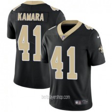 Alvin Kamara New Orleans Saints Mens Authentic Team Color Black Jersey Bestplayer